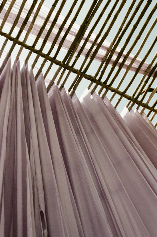 Kyra Mini Dress ~ Lilac Gauze