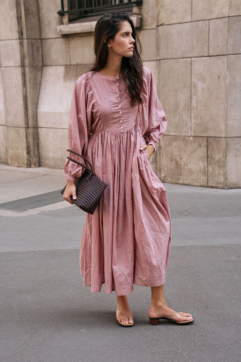 Anika Maxi Dress ~ Mulberry