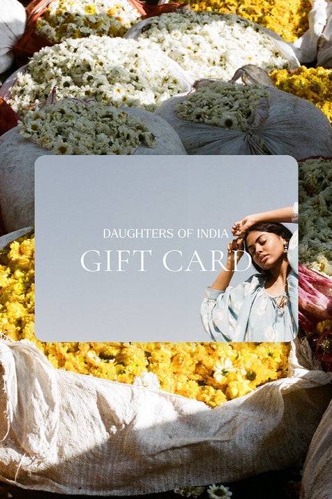 Daughters of India Digital Gift Card — perfect ethical fashion gift, buy for the boho lover, artisan hand block print dresses | Daughters of India