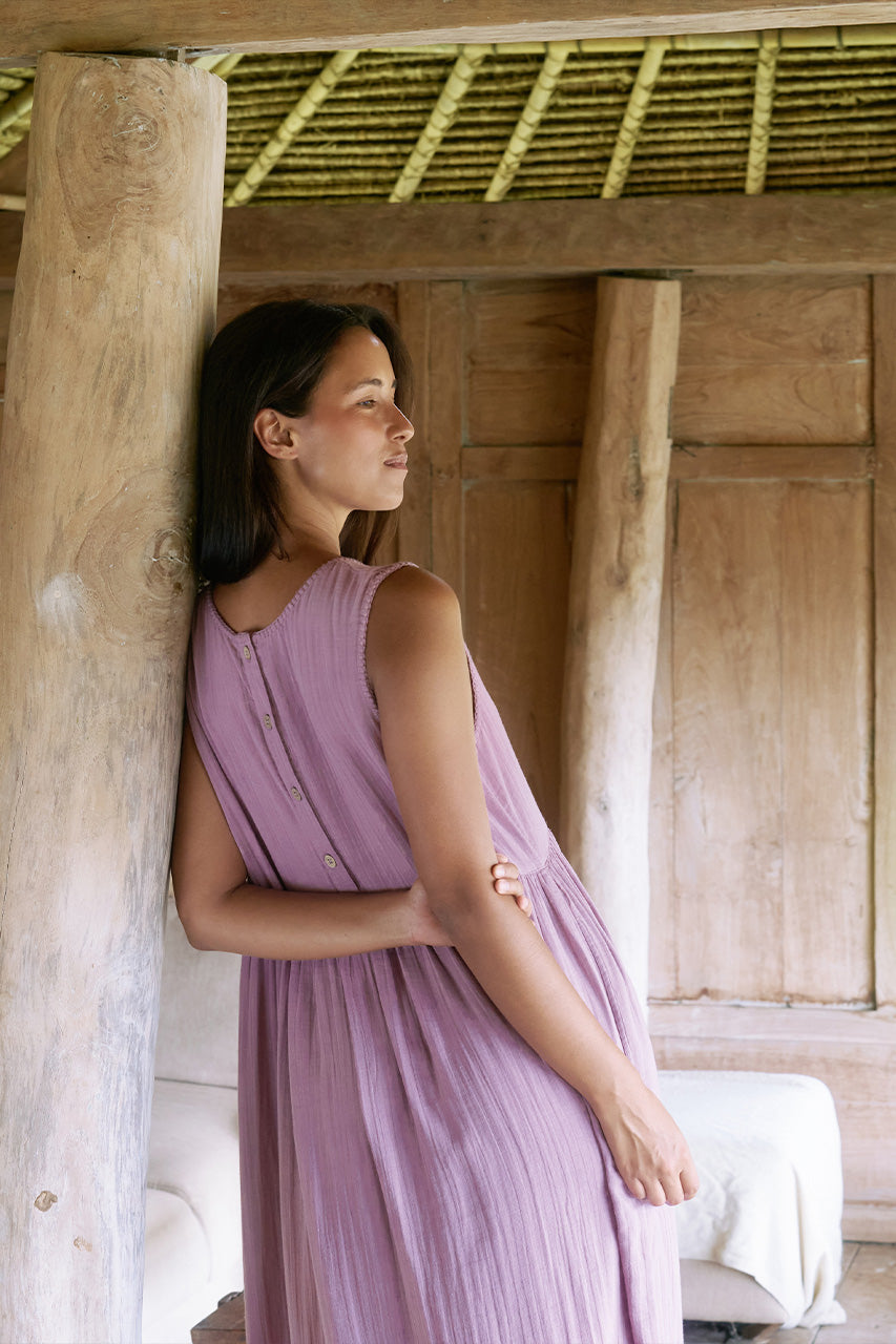 Nadi Dress ~ Mauve