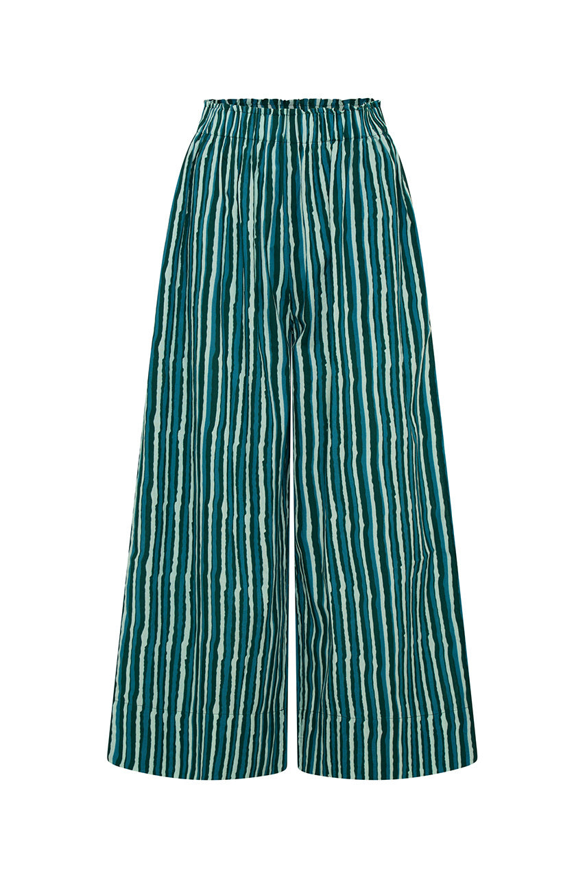 Ria Pants ~ Cyan Candy