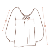 Ria Blouse ~ Cyan Candy