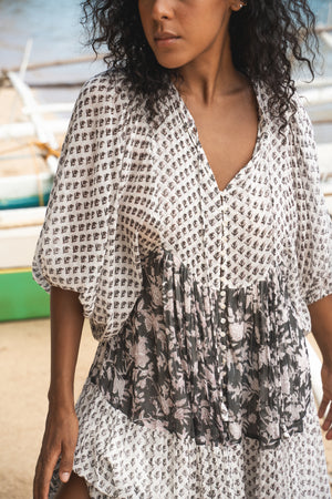 Nora Maxi Dress ~ Noir