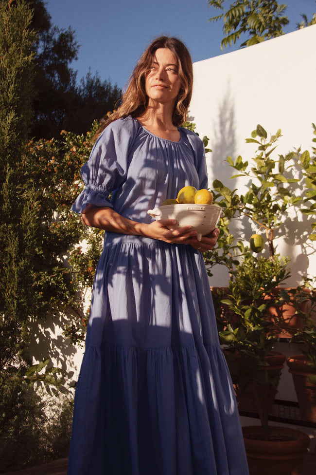 Dahlia Maxi Dress ~ Marigold | Ethically Crafted Linen Maxi Dress DOI Dahlia Maxi Dress ~ Marigold | Ethically Crafted Linen Maxi Dress DOI